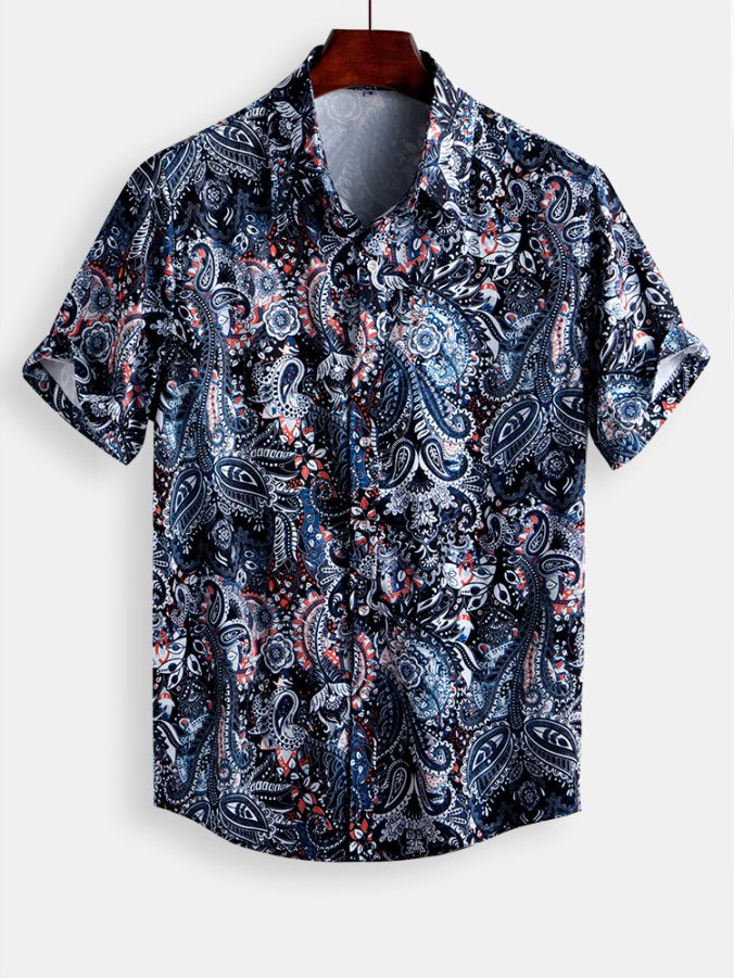 mens floral t shirts summer sale 2020